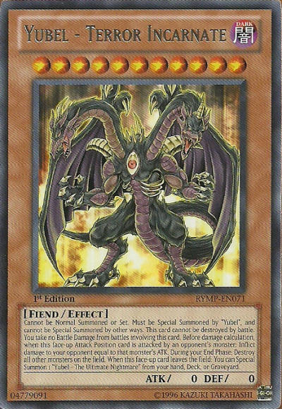 Yubel - Terror Encarnado [RYMP-EN071] Raro 