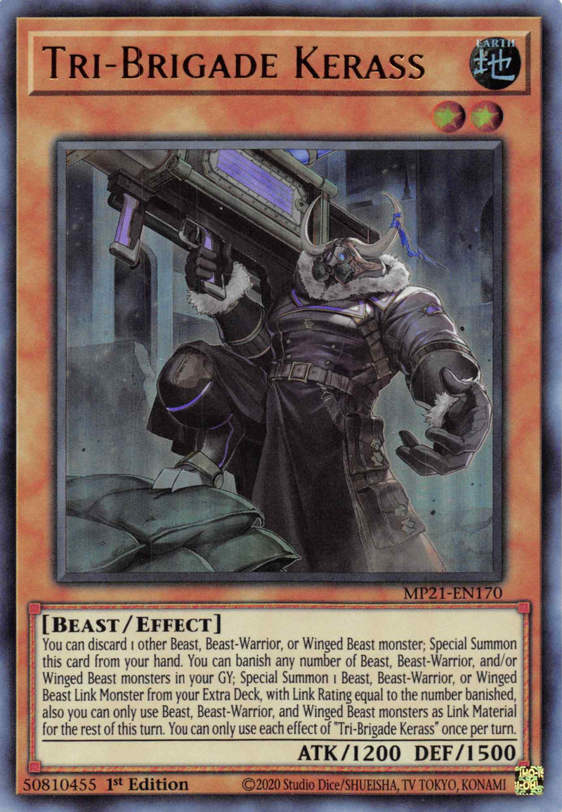 Kerass Tri-Brigada [MP21-EN170] Ultra raro 