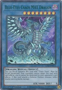 Dragón Caos MAX de Ojos Azules (Verde) [LDS2-EN016] Ultra Raro 