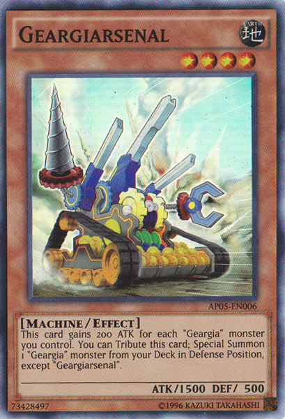 Geargiarsenal [AP05-EN006] Súper Raro 