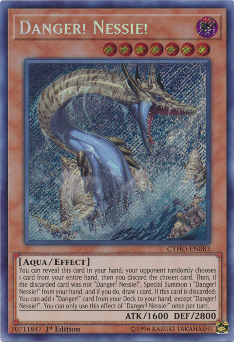 ¡Peligro! ¡Nessie! [CYHO-EN083] Secreta Rara 