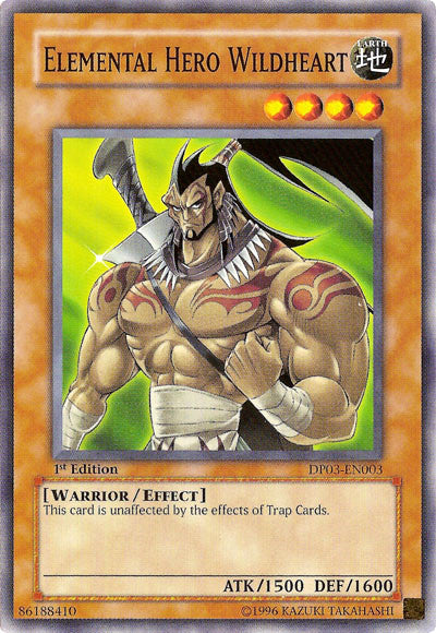 Héroe elemental Corazón salvaje [DP03-EN003] Común 