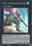 Castel, el Mosquetero Skyblaster [DUEA-EN054] Súper Raro 