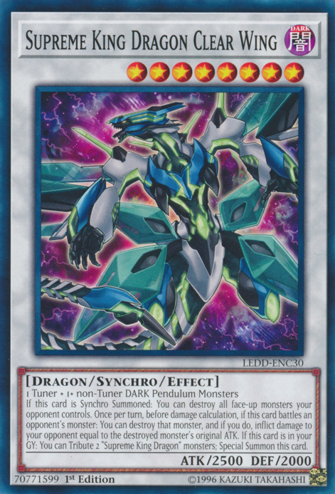 Dragón Rey Supremo Ala Clara [LEDD-ENC30] Común 