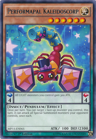 Performapal Kaleidoscorp [MP15-EN065] Raro 