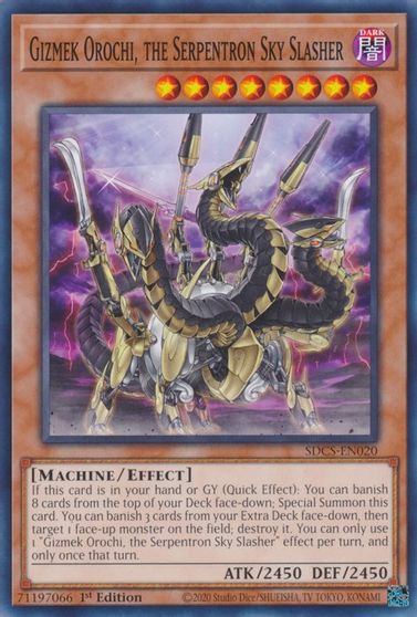 Gizmek Orochi, el Serpentron Desgarrador del Cielo [SDCS-EN020] Común 