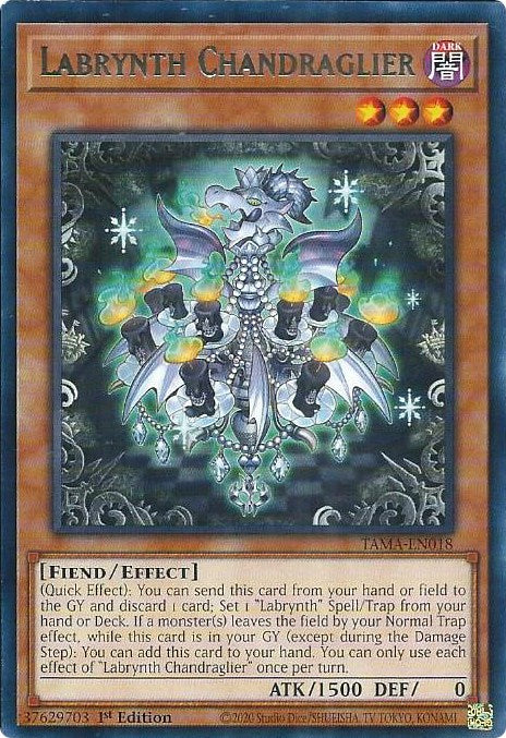 Laberinto Chandraglier [TAMA-EN018] Raro 