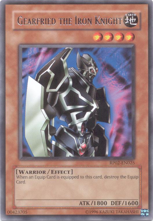 Gearfried el Caballero de Hierro [RP02-EN025] Raro 