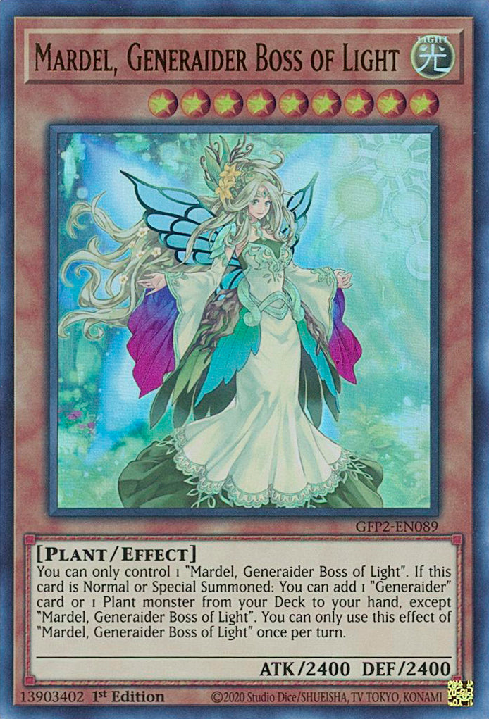Mardel, Jefe Generaider de la Luz [GFP2-EN089] Ultra Raro 