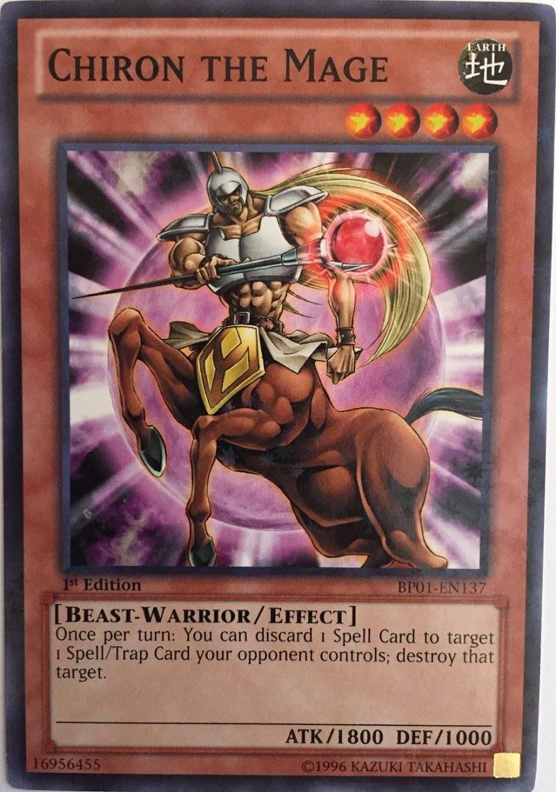 Quirón el Mago [BP01-EN137] Rara Starfoil 