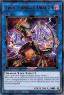 Dragón Triangular Gemelo [MP18-EN134] Raro 