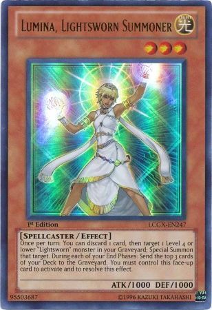 ライトロード・サモナー、ルミナ [LCGX-EN247] ウルトラレア