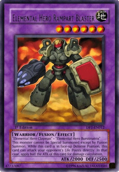 Bláster de baluarte de héroe elemental [DP1-EN012] Raro 