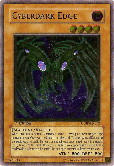 Cyberdark Edge [CDIP-EN002] Raro definitivo 