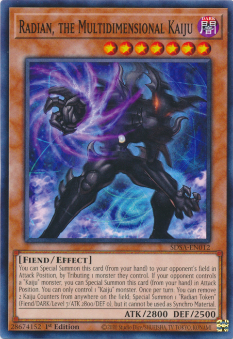 Radian, el Kaiju Multidimensional [SDSA-EN012] Común 