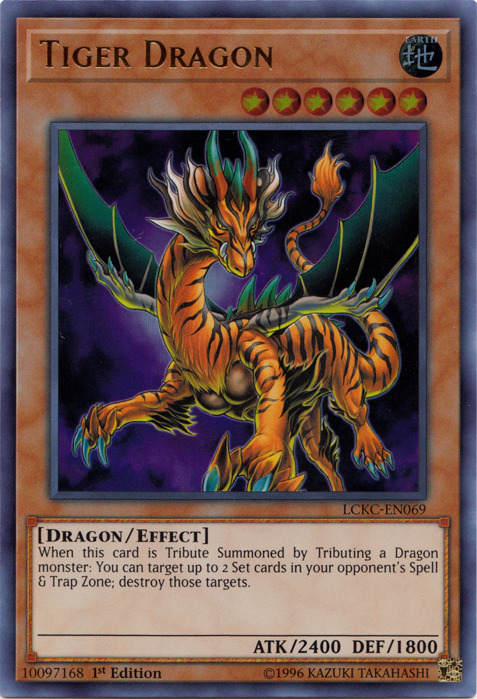 Dragón Tigre [LCKC-EN069] Ultra Raro 