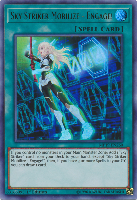 Sky Striker Mobilize - ¡Ataque! [MP19-EN260] Ultra Raro 