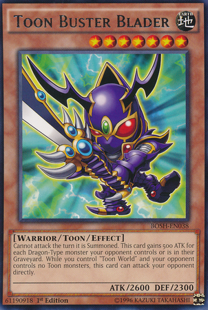 Toon Buster Blader [BOSH-EN038] Raro 