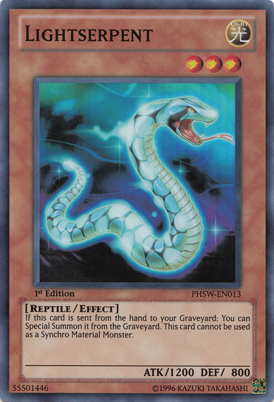 Serpiente de luz [PHSW-EN013] Súper rara 