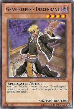Descendiente del Guardián de la Tumba [BATT-EN010] Rara Starfoil 