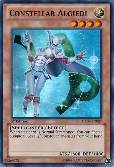 Constellar Algiedi [HA07-EN007] Súper Rara 