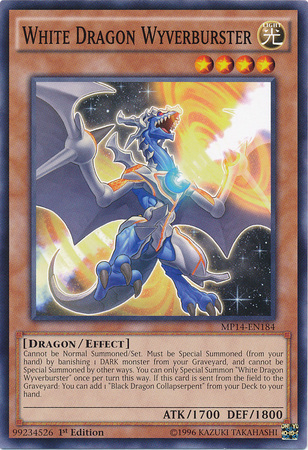 Dragón Blanco Wyverburster [MP14-EN184] Común 