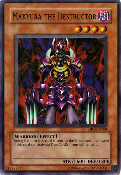 Makyura el Destructor [DB1-EN169] Súper Raro 