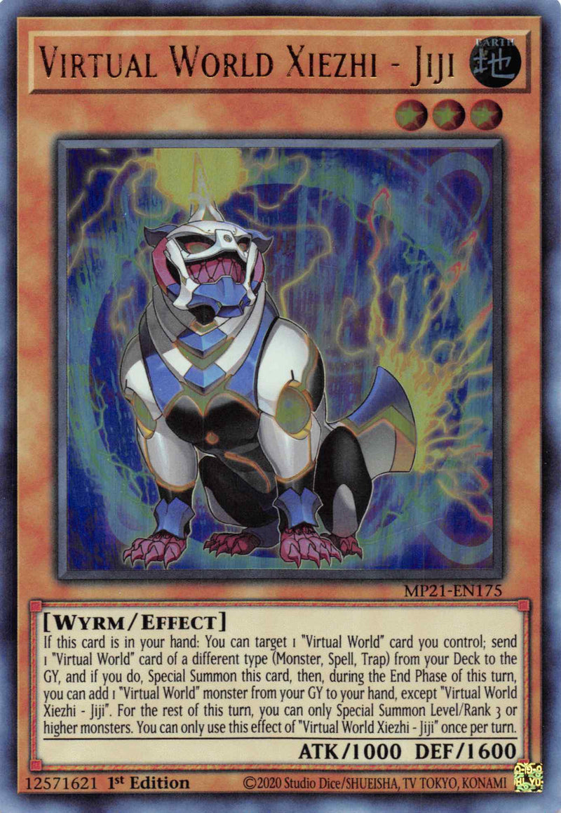 Mundo virtual Xiezhi - Jiji [MP21-EN175] Ultra raro 
