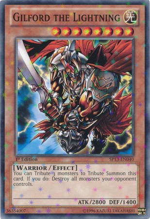 Gilford el Relámpago [SP13-EN040] Starfoil Raro 