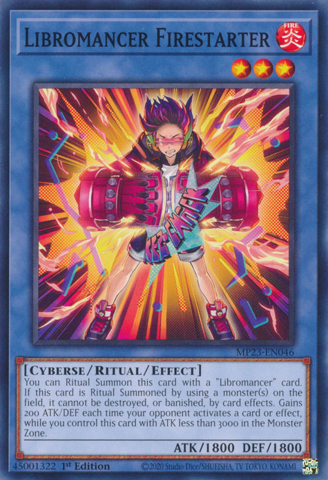 Libromancer Firestarter [MP23-EN046] Común 