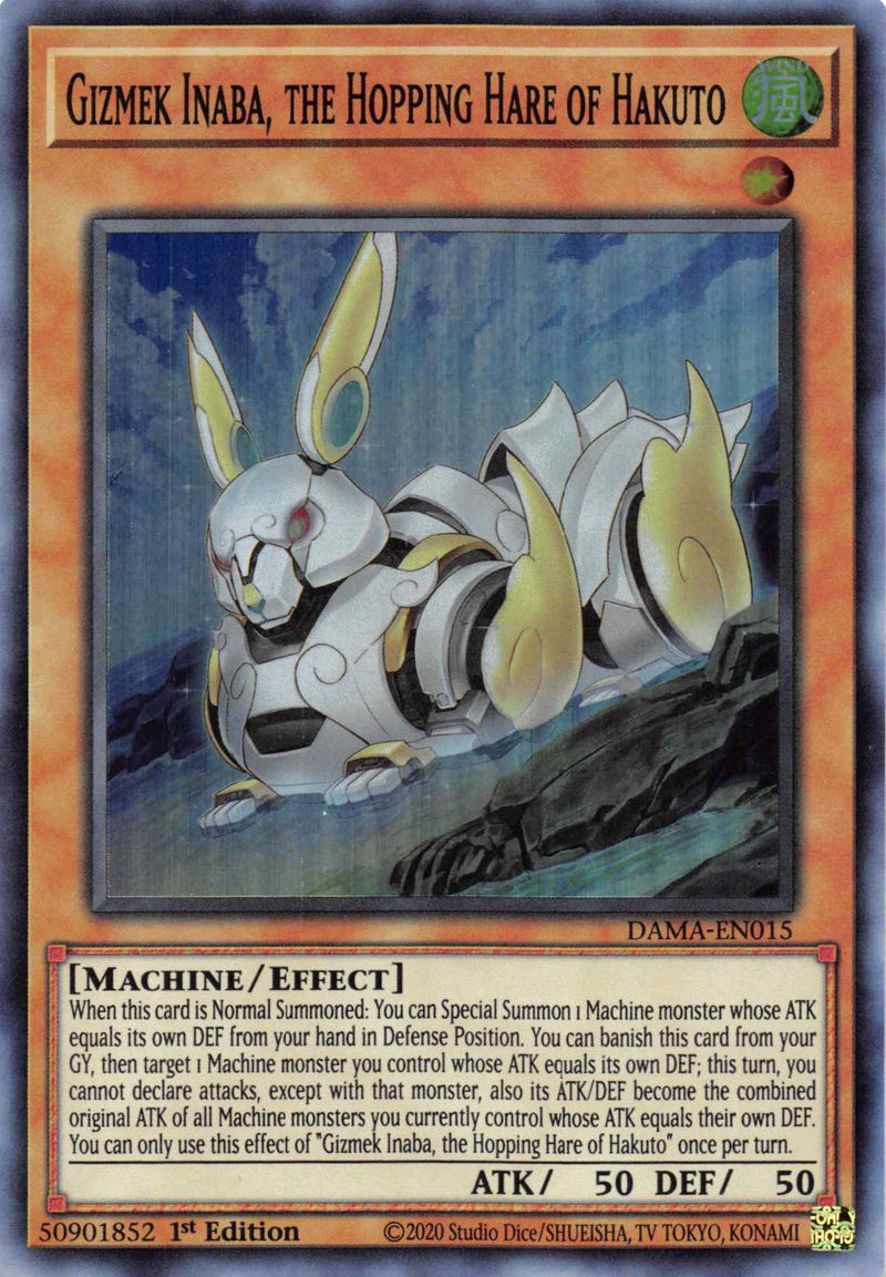 Gizmek Inaba, la liebre saltadora de Hakuto [DAMA-EN015] Súper raro 