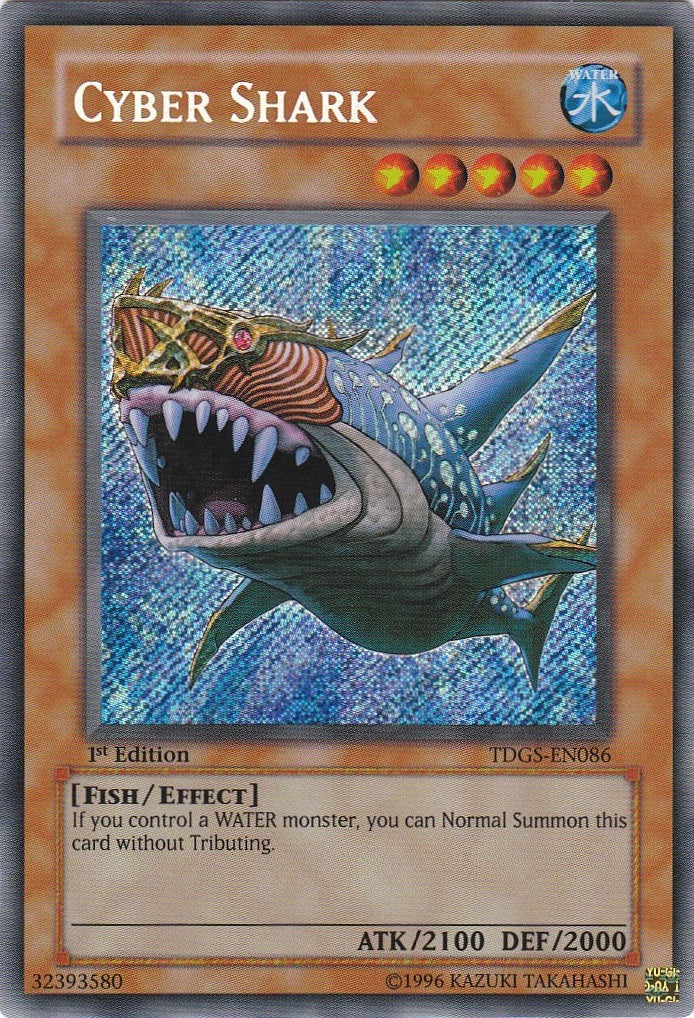 Tiburón Cibernético [TDGS-EN086] Secreto Raro 