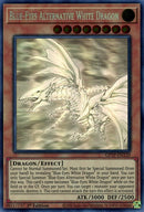 Dragón Blanco Alternativo de Ojos Azules [GFTP-EN129] Fantasma Raro 