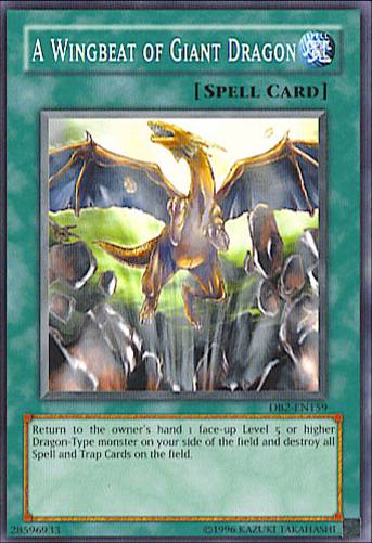 Aleteo de Dragón Gigante [DB2-EN159] Común 