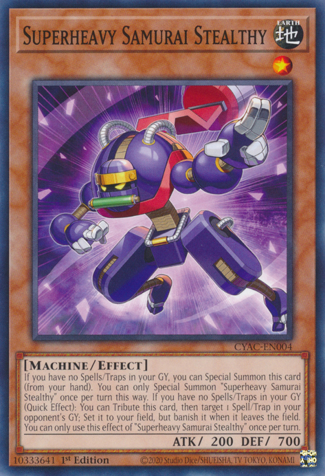 Superpesado Samurai Sigiloso [CYAC-EN004] Común 