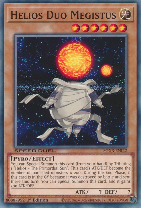 Helios Duo Megistus [SGX3-ENI22] Común 