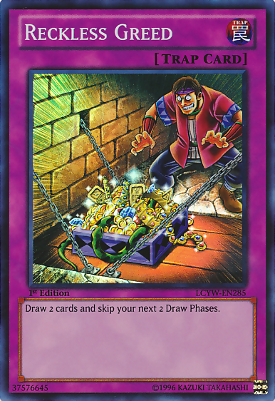 Codicia desmedida [LCYW-EN285] Súper rara 