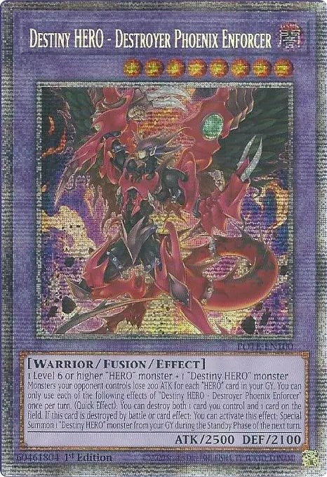 HÉROE del Destino - Destructor Fénix Ejecutor [POTE-EN100] Luz Estelar Rara 