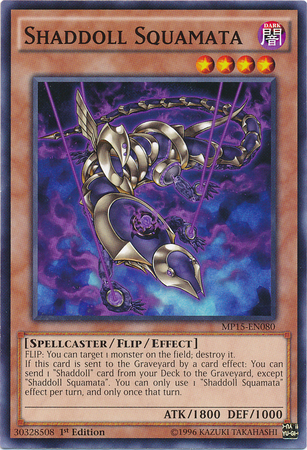 Shaddoll Squamata [MP15-EN080] Común 