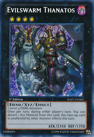 Thanatos de Evilswarm [HA07-EN063] Secreto Raro 