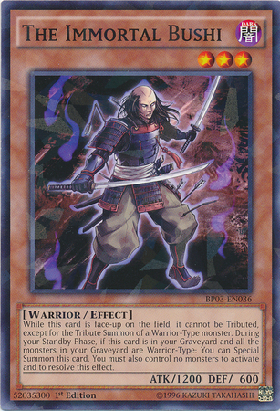 不死身の武士 [BP03-EN036] シャッターフォイル レア