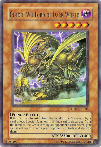 Goldd, Señor Wu del Mundo Oscuro [DR04-EN084] Ultra Raro 