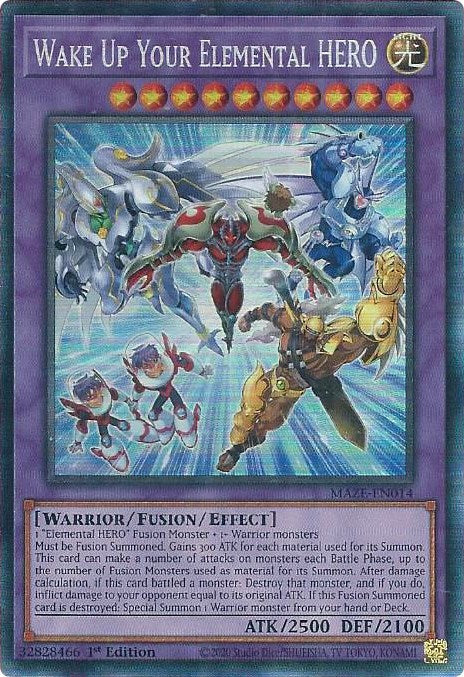 Despierta a tu HÉROE Elemental [MAZE-EN014] Edición de Coleccionista 