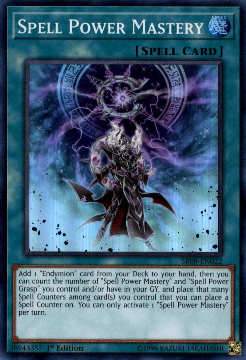 Maestría en Poder Mágico [SR08-EN022] Súper Rara 