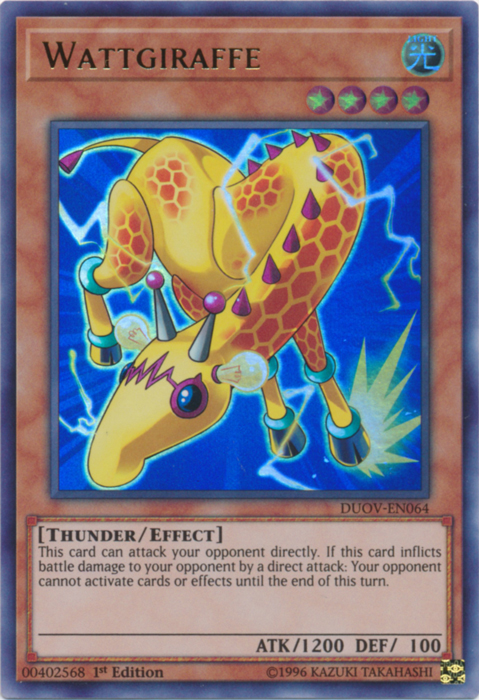Wattgiraffe [DUOV-EN064] Ultra Raro 