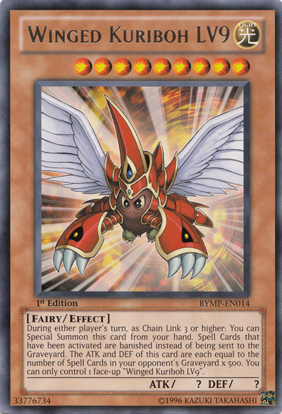 Kuriboh alado LV9 [RYMP-EN014] Raro 
