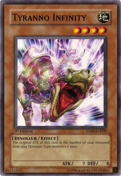 Tyranno Infinity [SD09-EN009] Común 