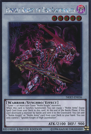 Caballero Ignoble de High Laundsallyn [NKRT-EN036] Platino Raro 