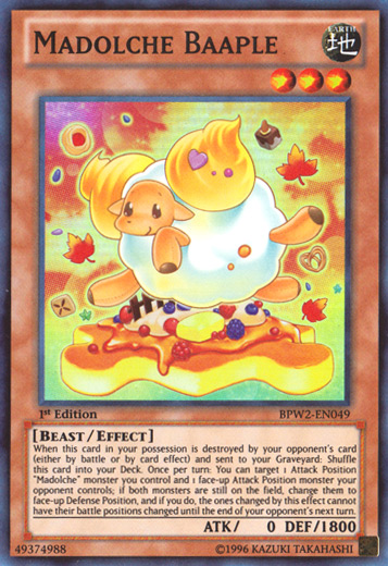 Madolche Baaple [BPW2-EN049] Súper Rara 