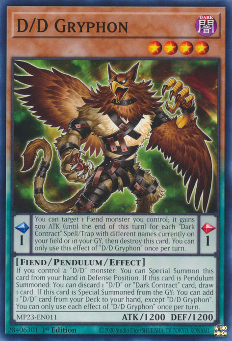 D/D Gryphon [MP23-EN011] Común 